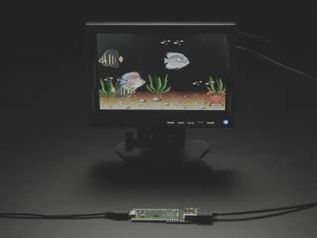 Носок Adafruit DVI для Pico — работает с дисплеями HDMI