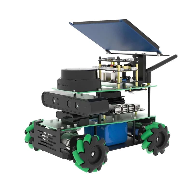 ROSMASTER Robot Raspberry Pi 5/Jetson NANO Комплект аксессуаров (основная плата управления не входит в комплект)