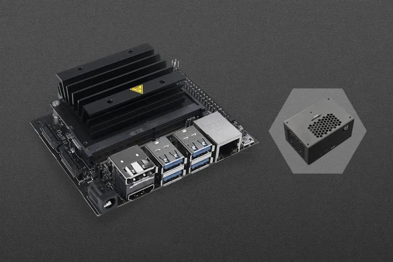 Комплект разработчика NVIDIA Jetson Nano с охлаждающим футляром