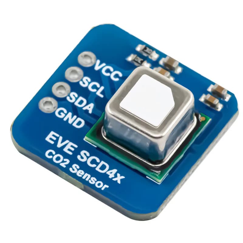 7Semi SCD40 Коммутационный мини-модуль датчика температуры и влажности CO2