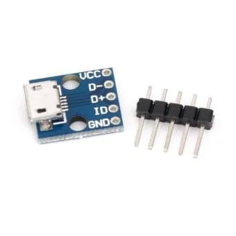 Модуль зарядки микро-USB коммутационной платы