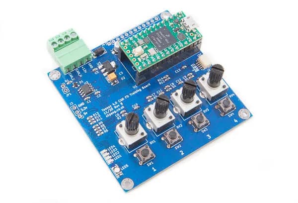 Teensy 4.0 Classic CAN и CAN FD Учебная плата