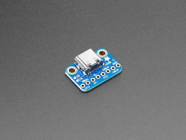 Коммутационная плата Adafruit USB Type C — нисходящее подключение