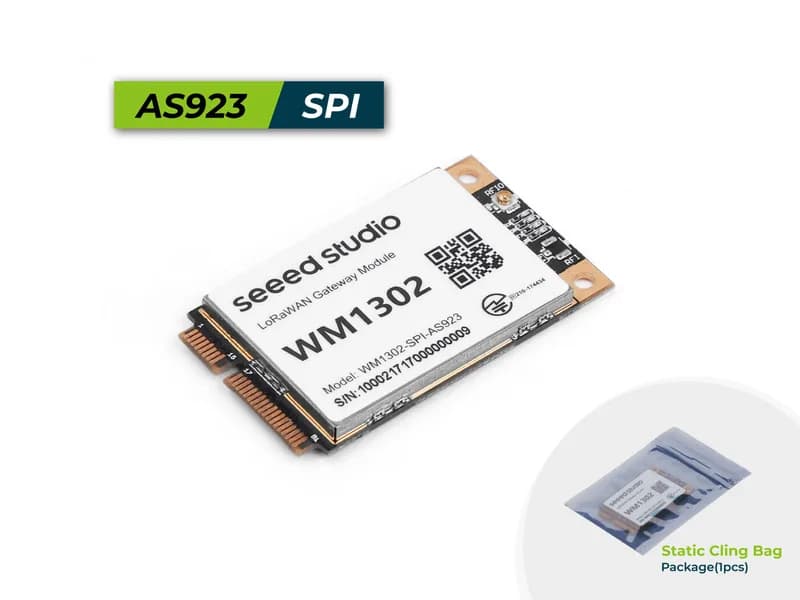 Wio-WM1302 Модуль шлюза LoRaWAN (SPI) - AS923