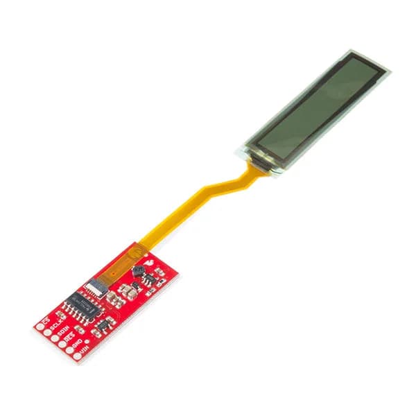 Гибкий OLED-дисплей SparkFun в оттенках серого — 1,81 дюйма