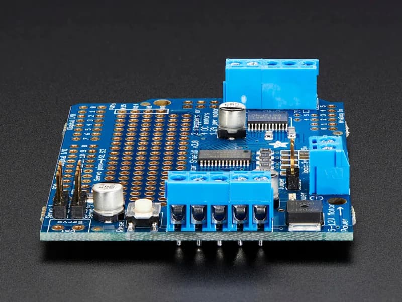 Мотор/шаговый двигатель/сервоэкран Adafruit для Arduino v2 Kit v2.3