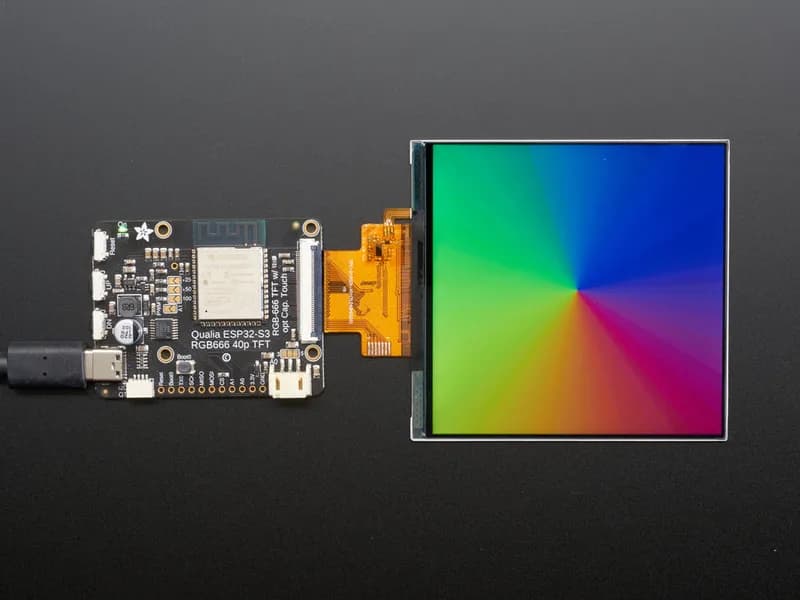 Квадратный TFT-дисплей RGB 666 TTL — 4 дюйма, 720x720 — без сенсорного экрана — TL040HDS20-B1502A