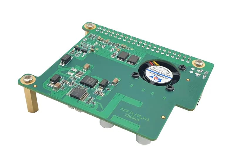 ROCK PI 802.3at PoE HAT