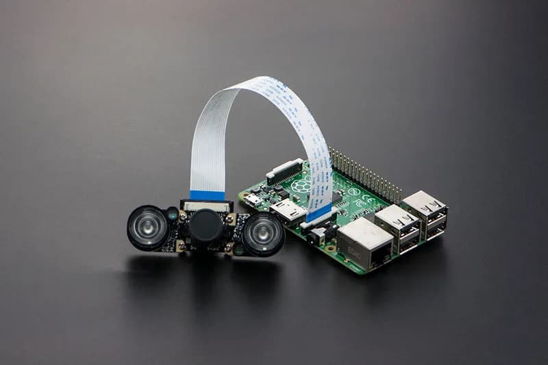 Камера ночного видения 5 МП для Raspberry Pi (совместима с Raspberry Pi 4B)