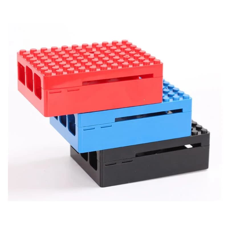 Чехол с крышкой, совместимый с Lego, чехол для Raspberry Pi 3/Pi 2 Model B/B+