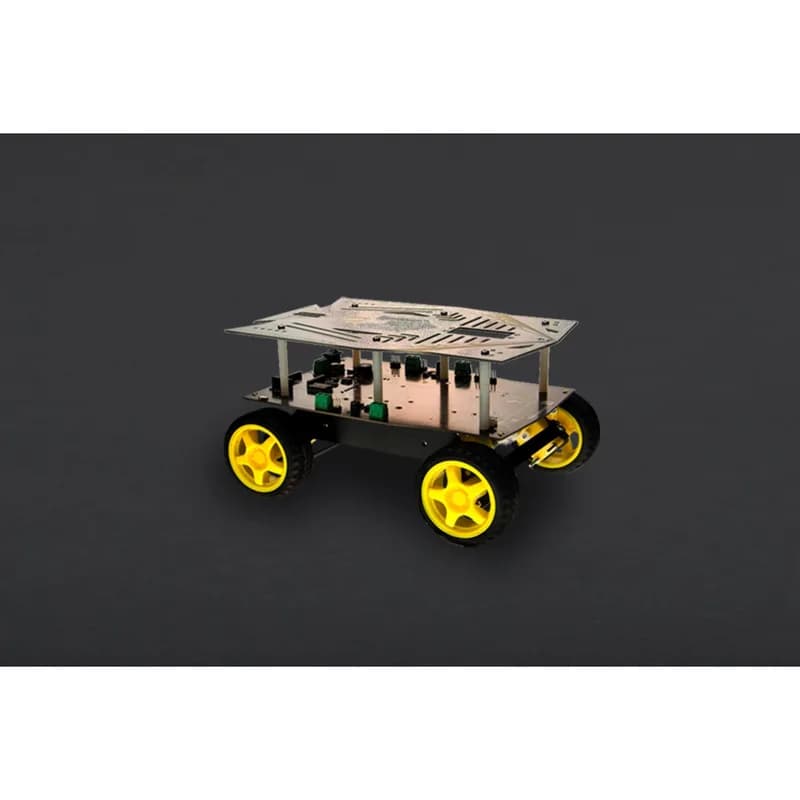 Cherokey: мобильный робот с полным приводом на базе Arduino