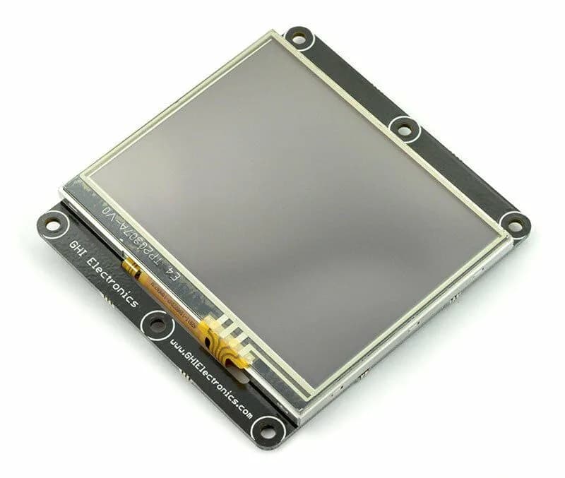 Модуль дисплея T35 — совместимость с .NET Gadgeteer
