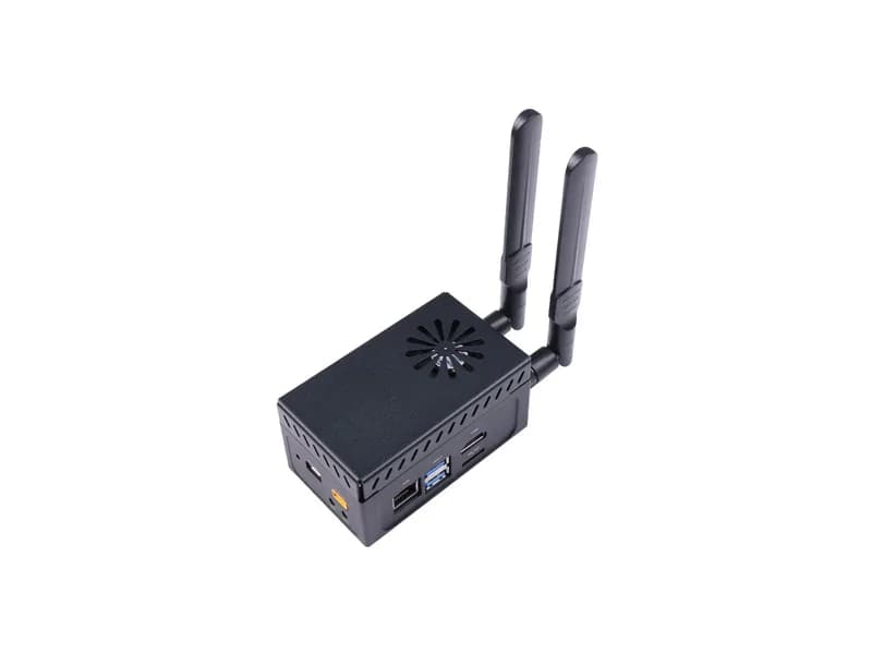 A203 с модулем Jetson Xavier NX 8 ГБ, твердотельным накопителем 128 ГБ, 2xUSB 3, RS232, WiFi/BLE, алюминиевым корпусом, предустановленным JetPack 5.0.2
Мини-ПК