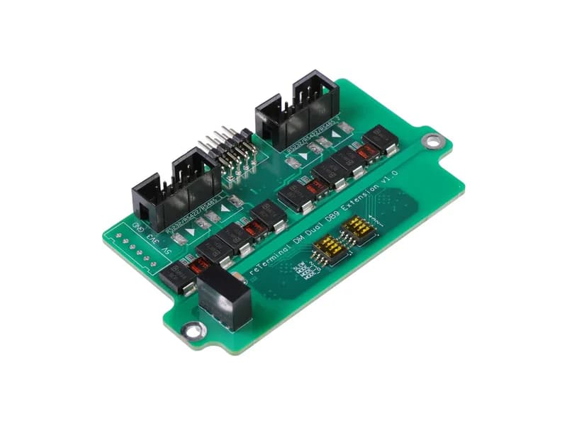 reTerminal DM Dual DB9 расширение - двойной интерфейс RS232/422/485 DB9