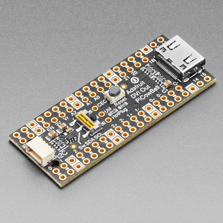 PiCowbell - Raspberry Pi Pico DVI