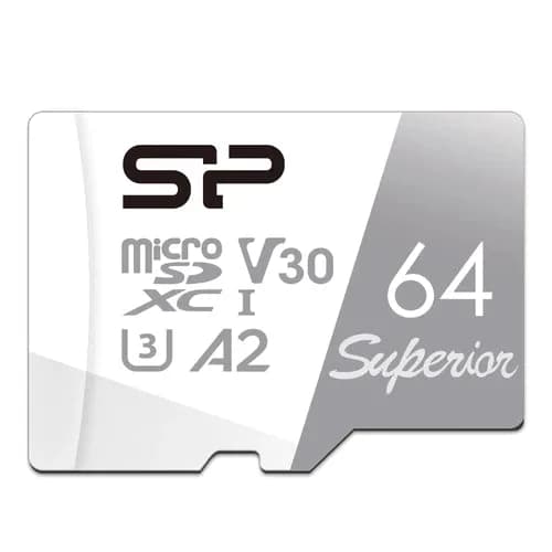 Высокопроизводительный MicroSD SiliconPower с адаптером microSD на SD