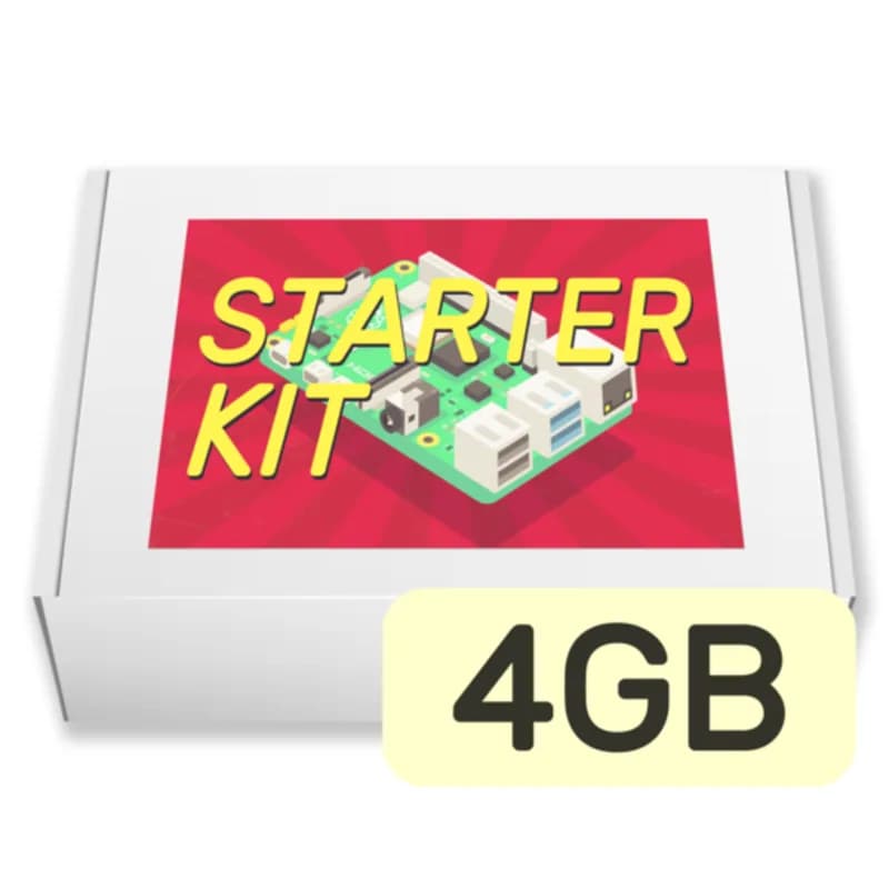 Стартовый комплект Raspberry Pi (4 ГБ)