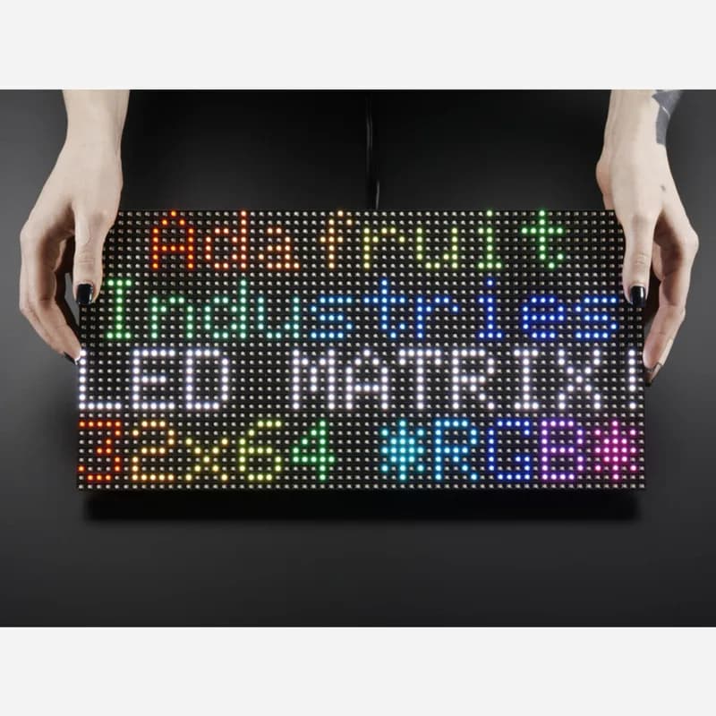 Светодиодная матрица RGB 64x32, шаг 6 мм