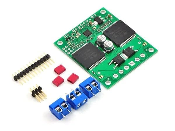 Pololu Qik 2s12v10 Контроллер двигателя с двойным последовательным интерфейсом