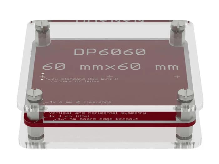 Базовый чехол Sick Of Beige v1, квадратный 60 мм (DP6060)