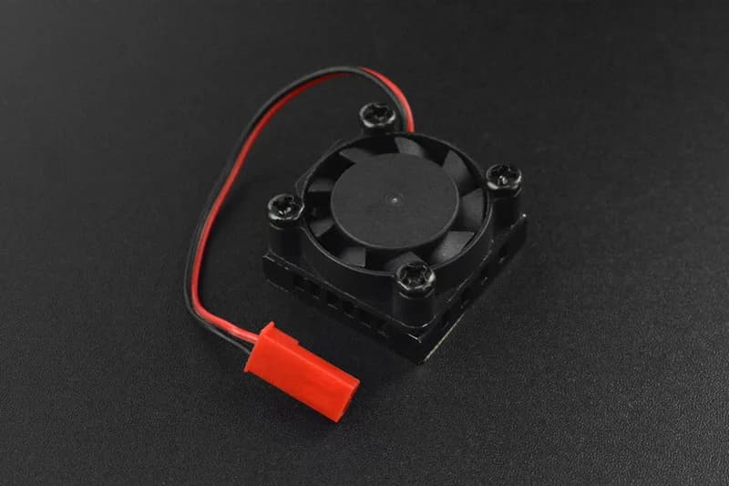 Комплект одного охлаждающего вентилятора Raspberry Pi (совместим с Raspberry Pi 3B/3B+/4B)