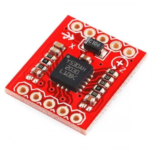 Коммутационная плата гироскопа - LY530AL - 300°/с