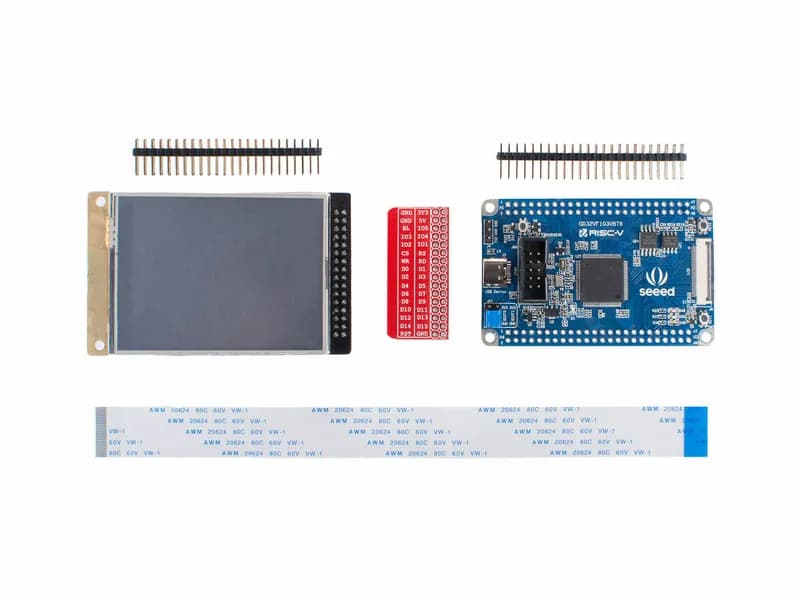 Комплект SeeedStudio GD32 RISC-V с ЖК-дисплеем