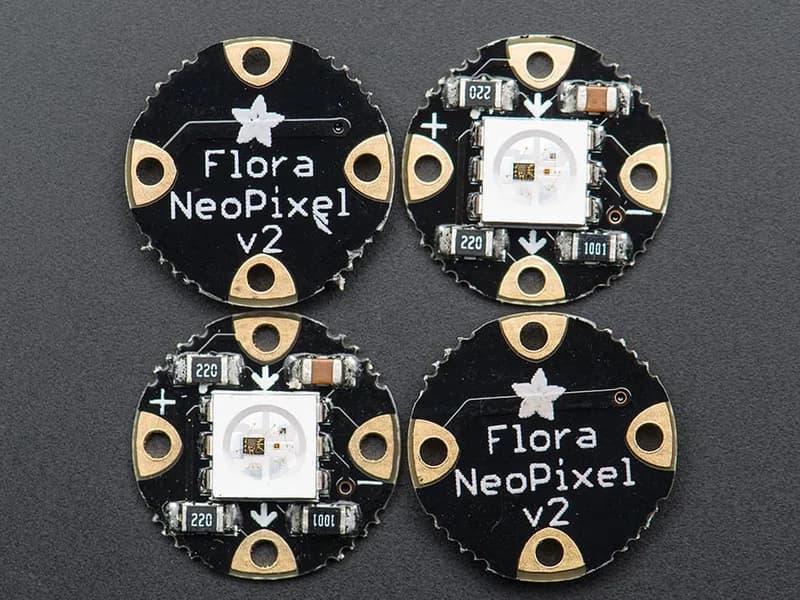 Flora RGB Smart Neo Pixel версия 2(4 )