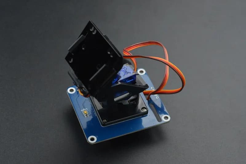 Поворотно-наклонная шляпа для Raspberry Pi и Jetson Nano