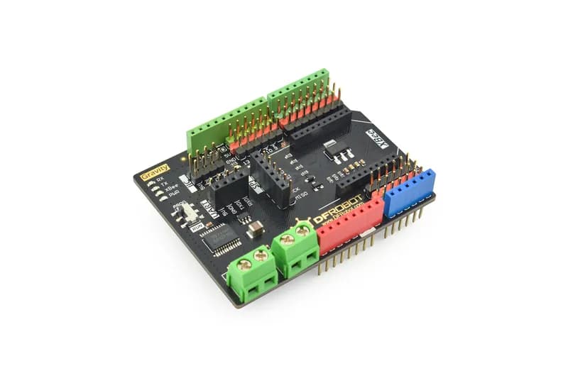 Улучшите свои проекты Arduino с помощью расширения Gravity IO Expansion Shield