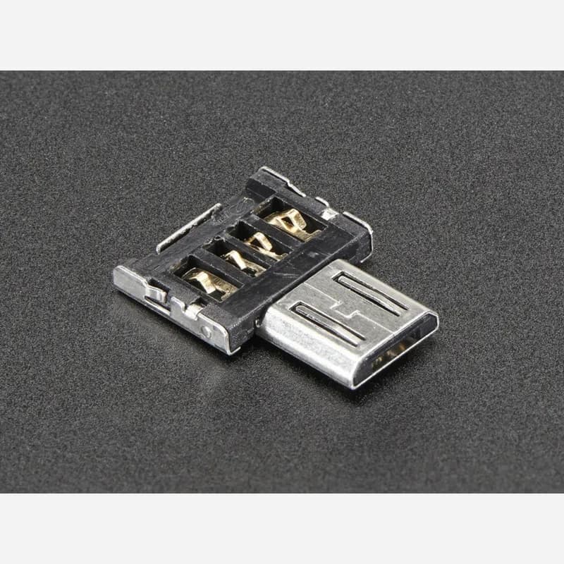 Миниатюрный адаптер OTG - USB Micro на USB