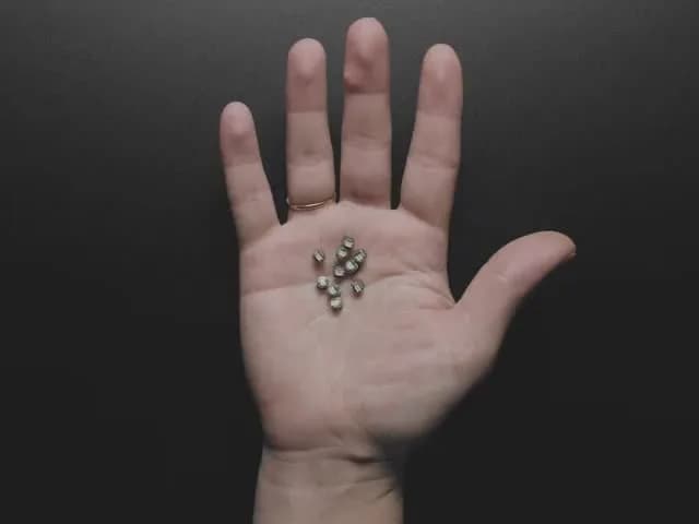 Маленькие индуктивные беспроводные светодиоды — 10 шт. — синие