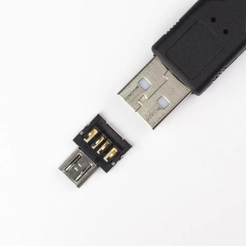 Конвертер USB и microUSB OTG