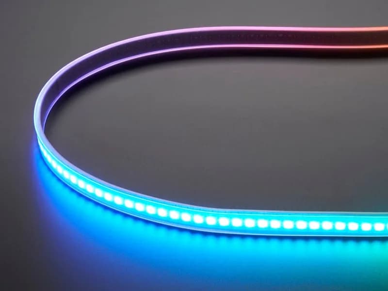 Цифровая светодиодная лента Adafruit DotStar - белая 144 светодиодов/м - 0,5 метра БЕЛАЯ