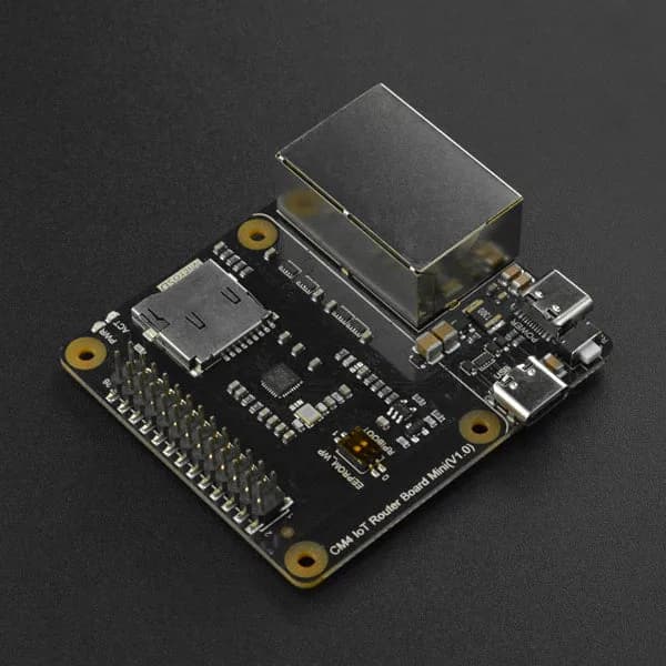 Вычислительный модуль Raspberry Pi 4 Несущая плата маршрутизатора IoT Mini