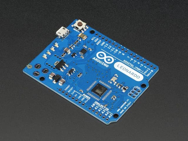 Arduino Leonardo ATmega32u4 без разъемов