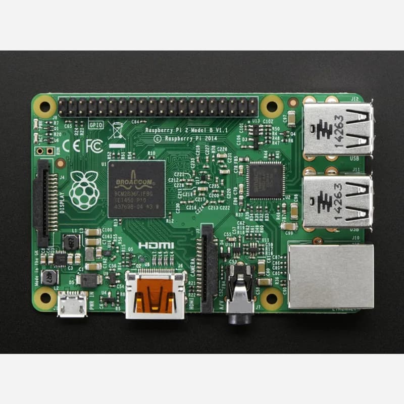 Raspberry Pi 2 — Модель B v1.2 — ARM Cortex-A53 с 1 ГБ ОЗУ