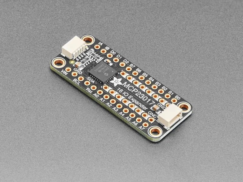 Adafruit MCP23017 Расширитель I2C GPIO — STEMMA QT / Qwiic