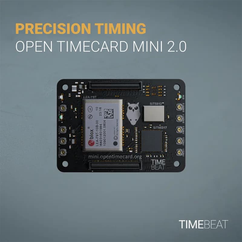 Open Timecard Mini - Точное время