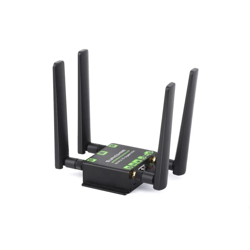 Конвертер 5G M.2 в Gigabit Ethernet, 5G M.2 в USB3.1, корпус из алюминиевого сплава, настенное крепление, четыре антенны, опции для модуля 5G