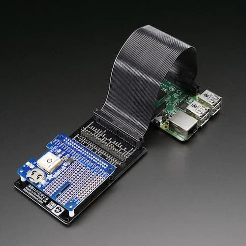Мини-комплект Pimoroni Black HAT Hack3r — GPIO —