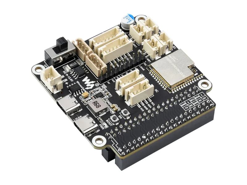Общая плата драйвера для роботов, на базе ESP32, многофункциональная, поддерживает связь WIFI, Bluetooth и ESP-NOW, ESP32-WROOM-32 ESP32 Dev Board