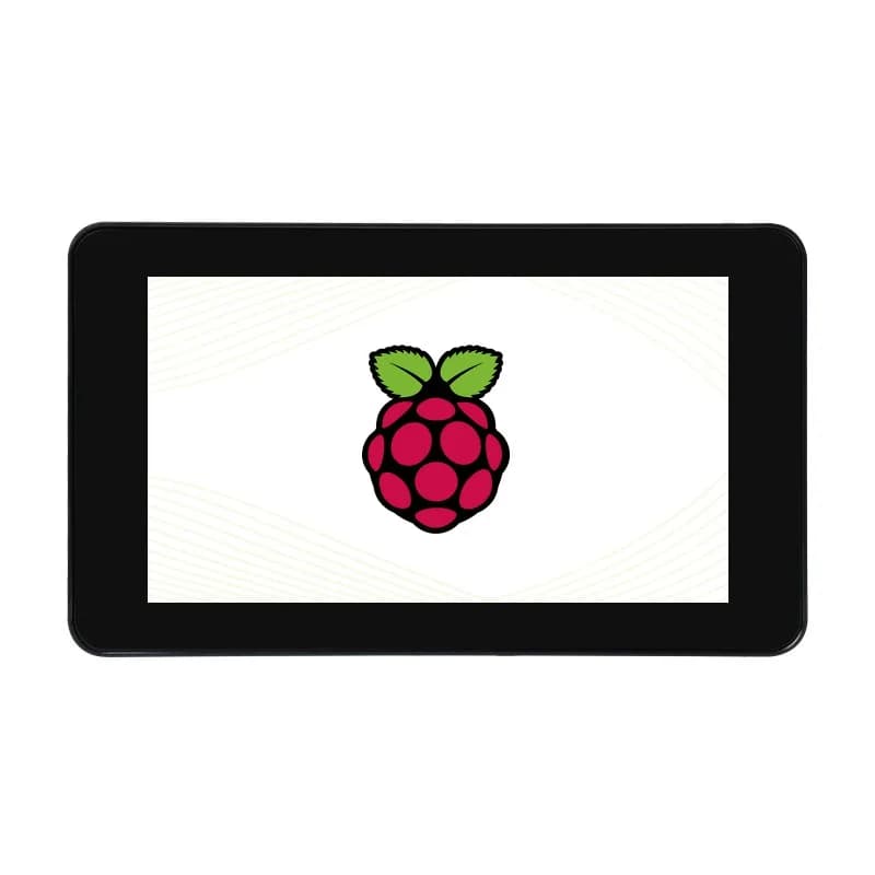 7-дюймовый емкостный сенсорный дисплей для Raspberry Pi, с защитным чехлом, интерфейс DSI, 800×480